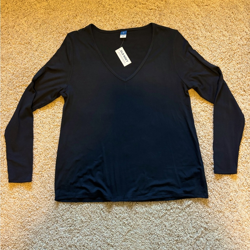 NWT Old Navy classic long sleeve shirt